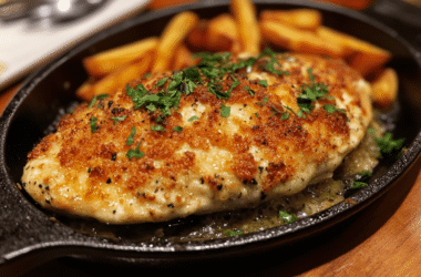 LONGHORN steakhouse parmesan srusted chicken