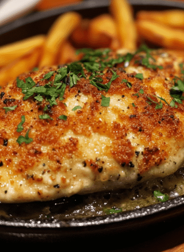 LONGHORN steakhouse parmesan srusted chicken