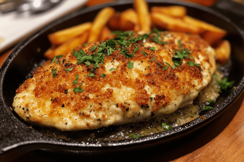 LONGHORN steakhouse parmesan srusted chicken