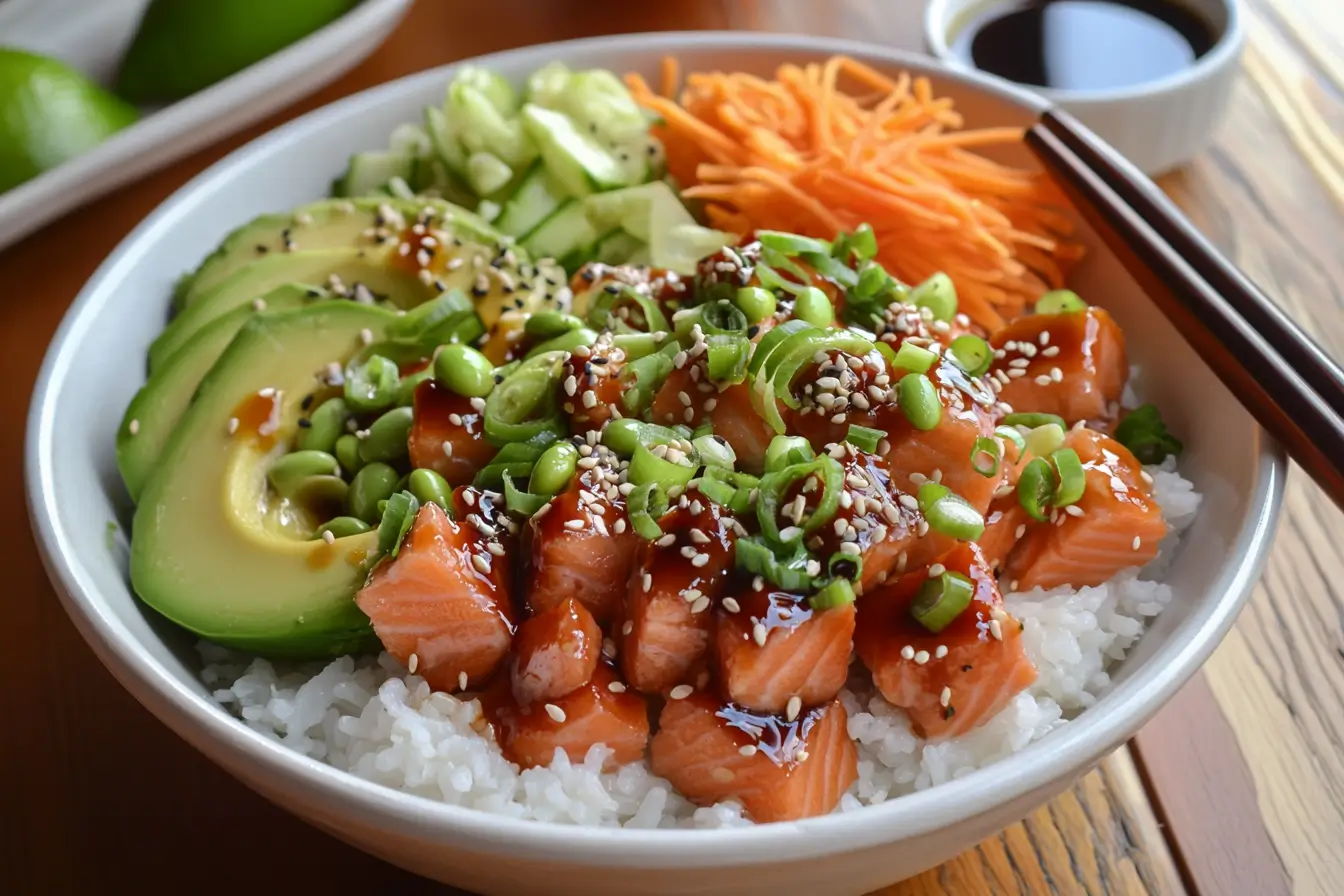 salmon poke recipe