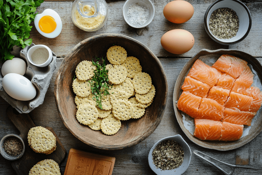 old fashioned salmon patties
