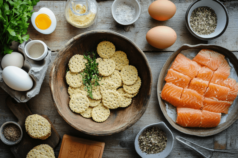 old fashioned salmon patties
