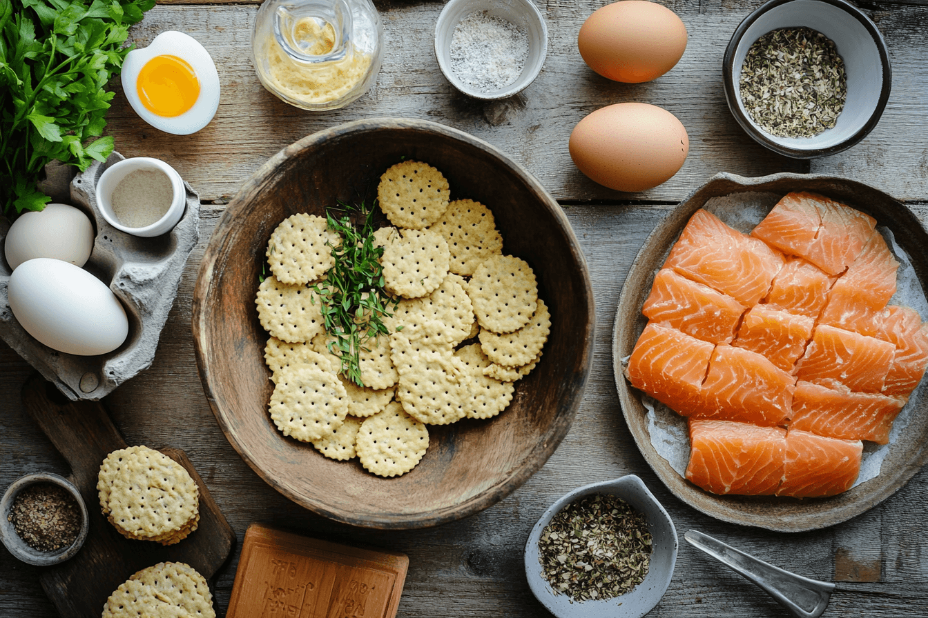 old fashioned salmon patties