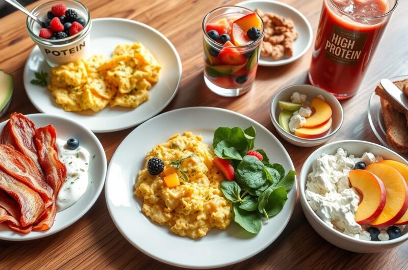 30 grams of protein breakfast
