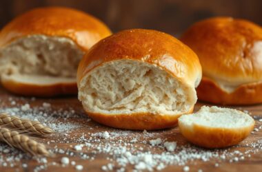 Sourdough hamburger buns
